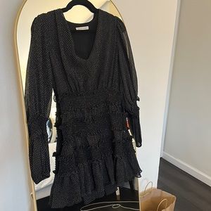 The East Order mini polka dot dress